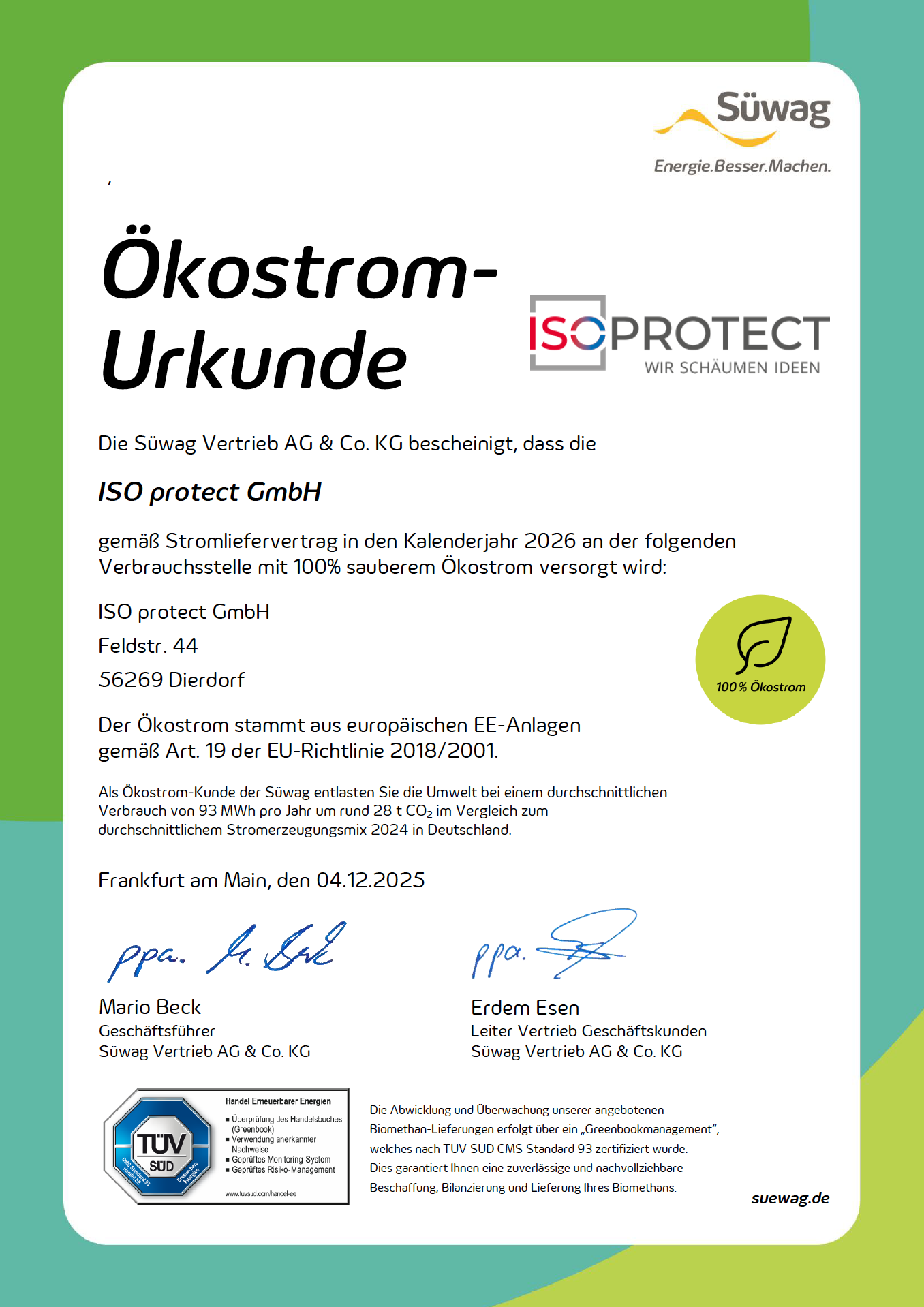 IsoProtect Oekostrom