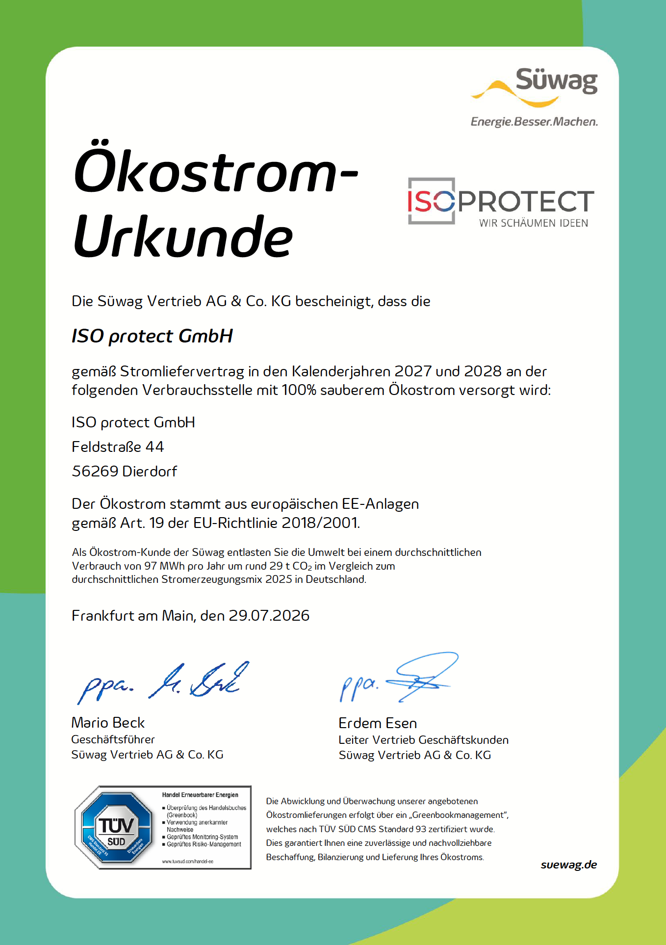 IsoProtect Oekostrom